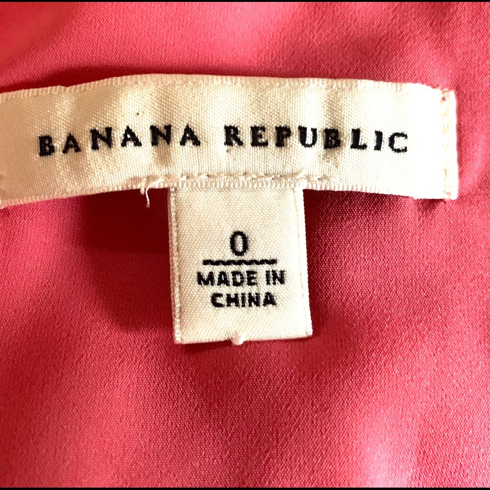 Banana Republic soft pink silk dress - Picture 4 of 6